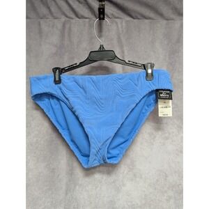 bar III Size M Womens Blue Bikini Bottom (118)